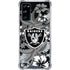 NFL Las Vegas Raiders Tropical Print Galaxy S20 FE Clear Case